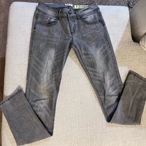 Women's Gray Skinny Jeans (size 9)